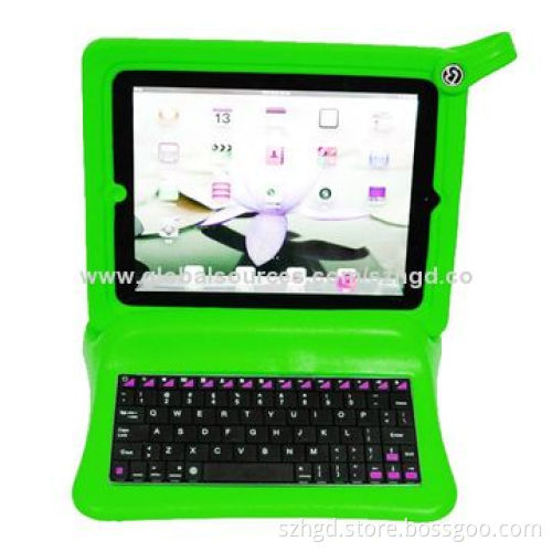 Keyboard Leather Case for iPad, Available in Various Colors and Logos